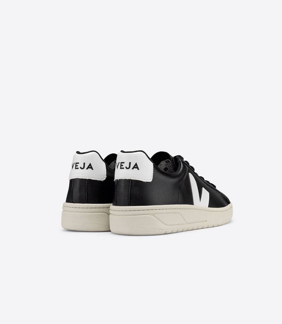 Black White Women's Veja Urca Cwl Sneakers | 97168-HLAG