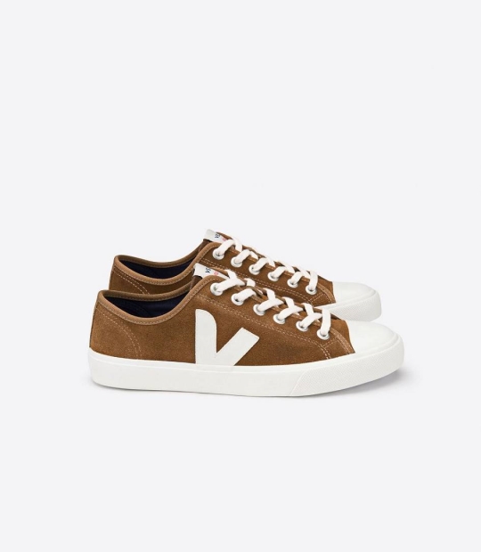 Brown Pierre Women's Veja Wata Suede Trainers | 69305-DHEN